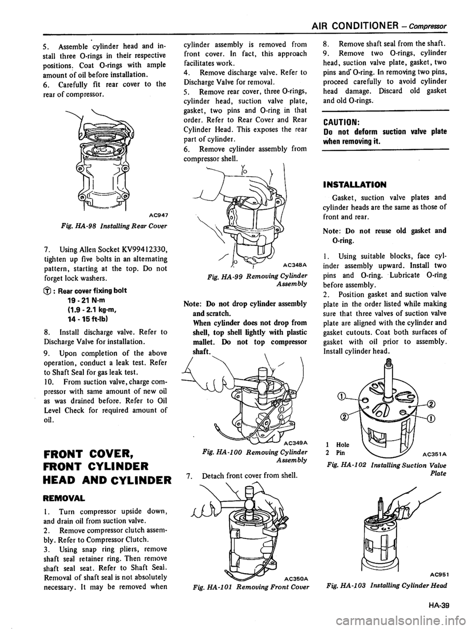 DATSUN 310 1980  Service Repair Manual 