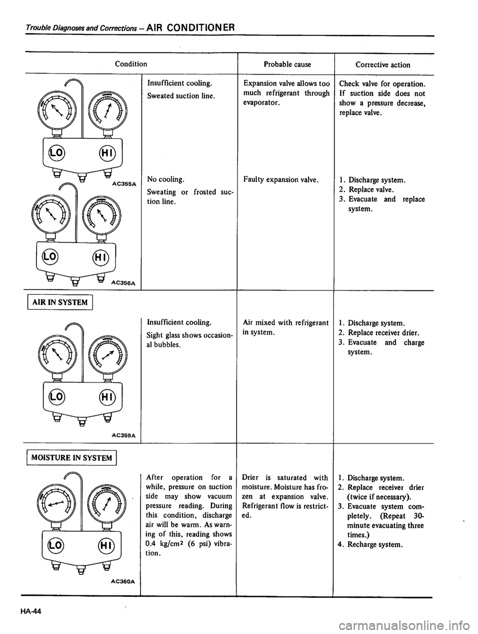 DATSUN 310 1980  Service Repair Manual 