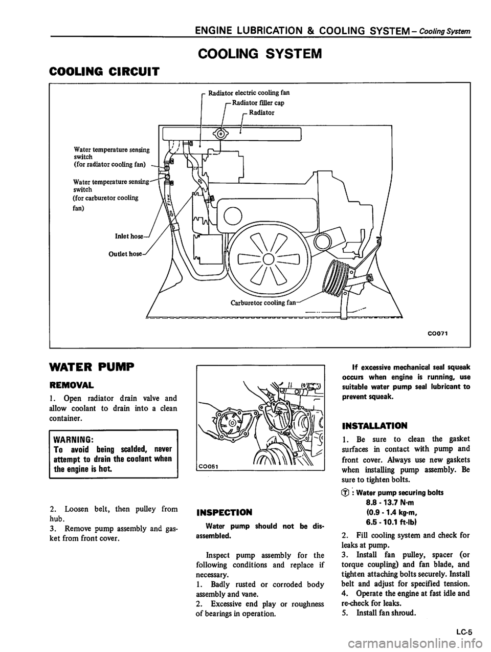 DATSUN 310 1980  Service Repair Manual 