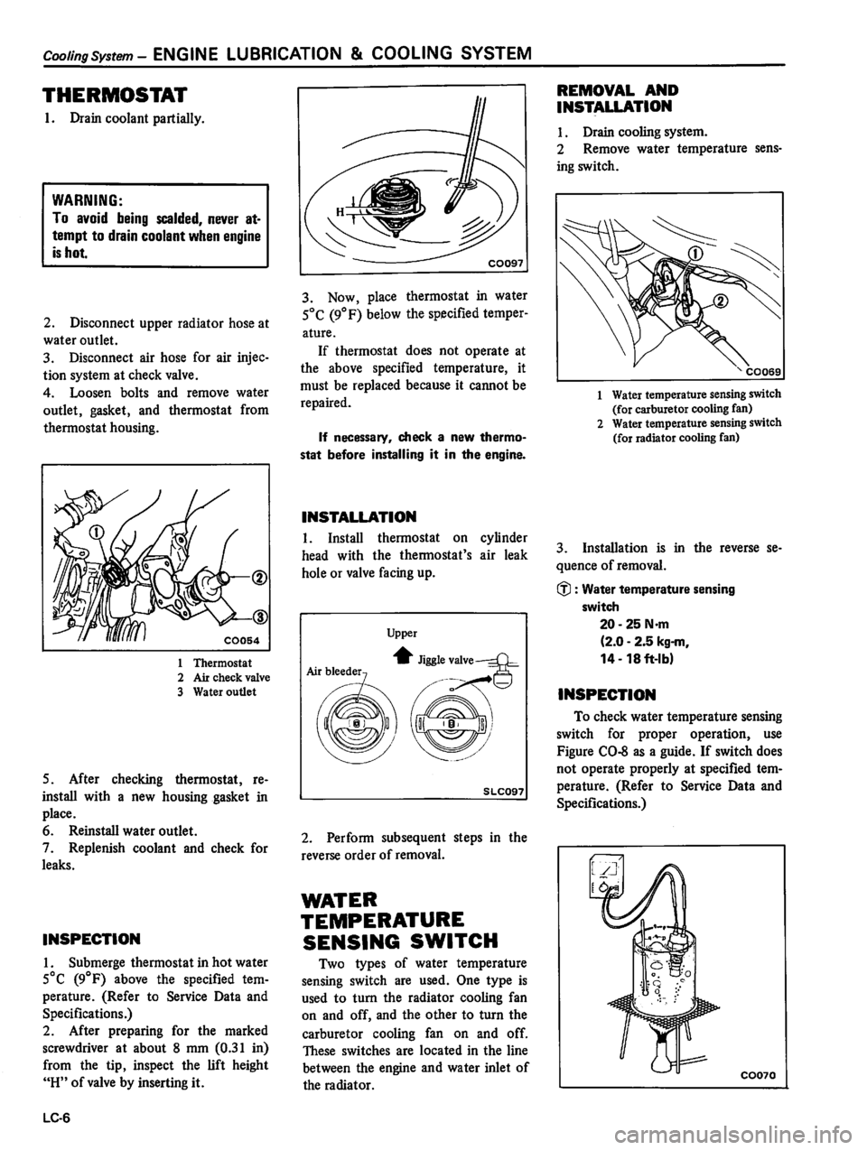 DATSUN 310 1980  Service Repair Manual 