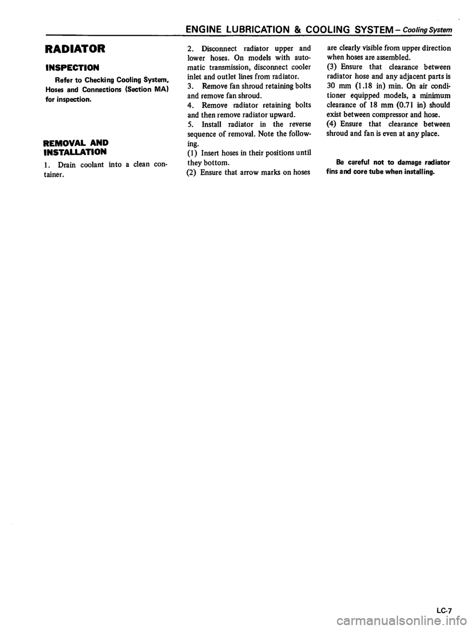 DATSUN 310 1980  Service Repair Manual 