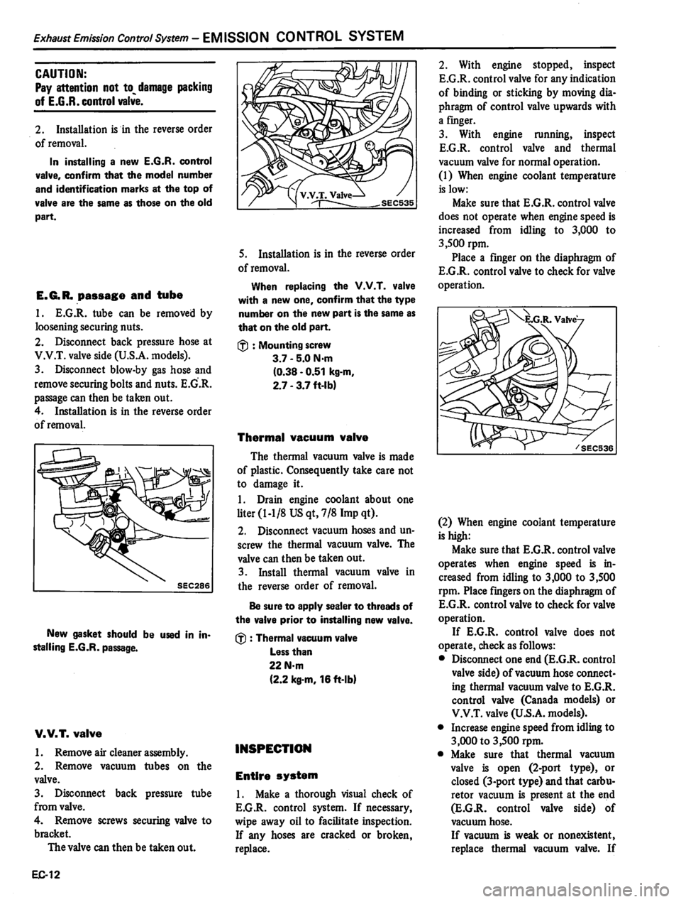 DATSUN 310 1981  Service Repair Manual 