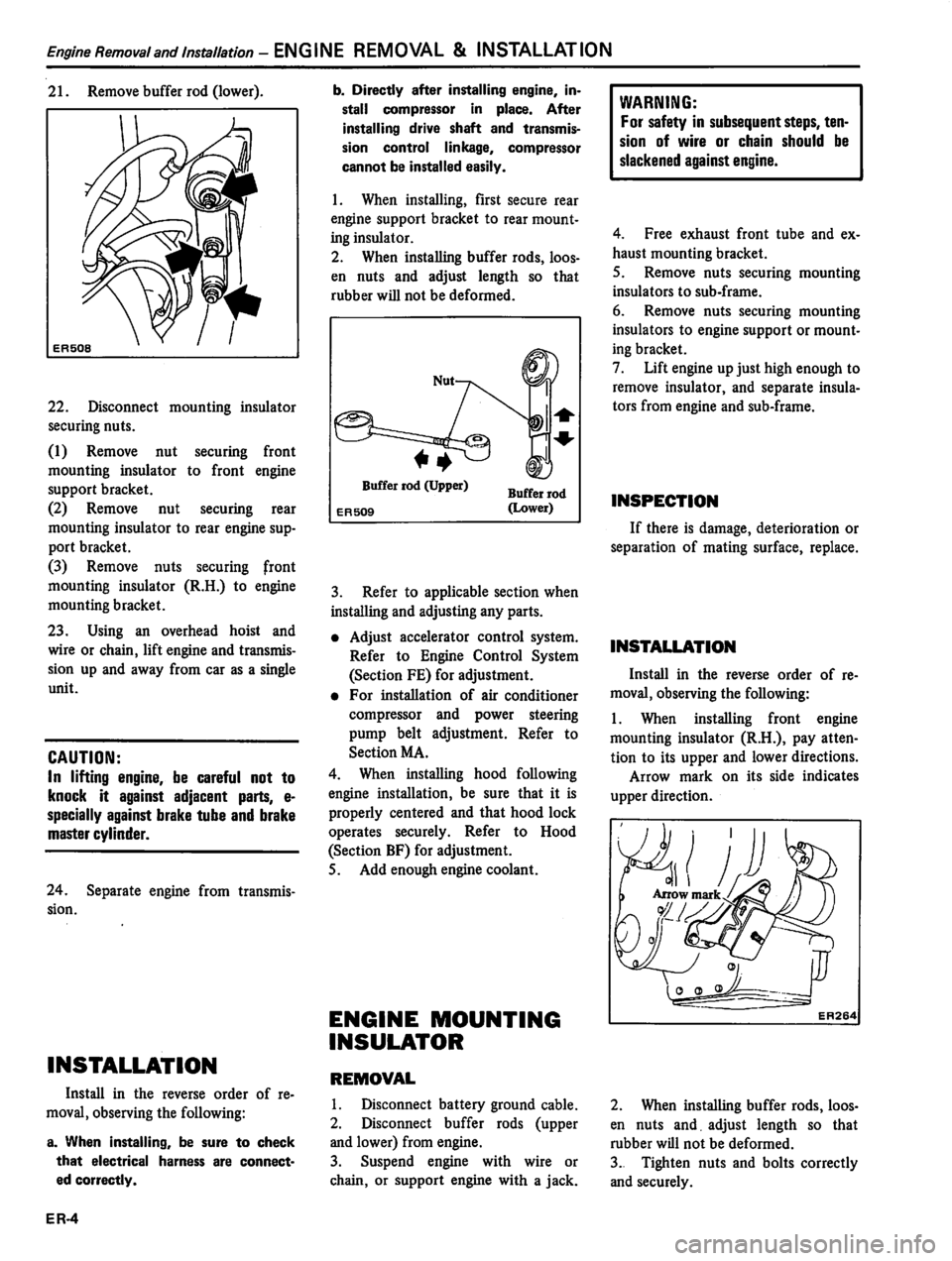 DATSUN 310 1981  Service Repair Manual 
