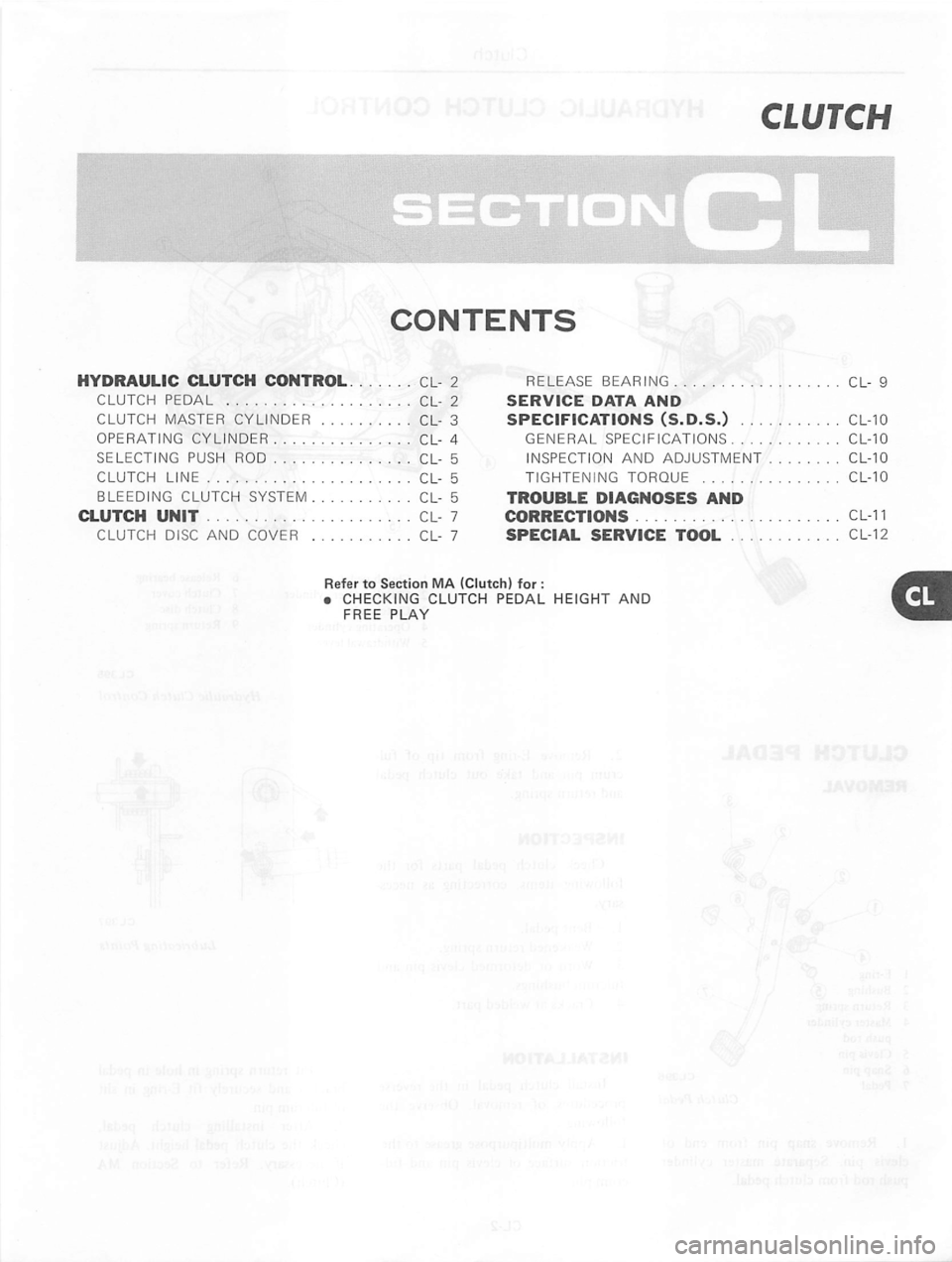 DATSUN 310 1981  Service Repair Manual 
