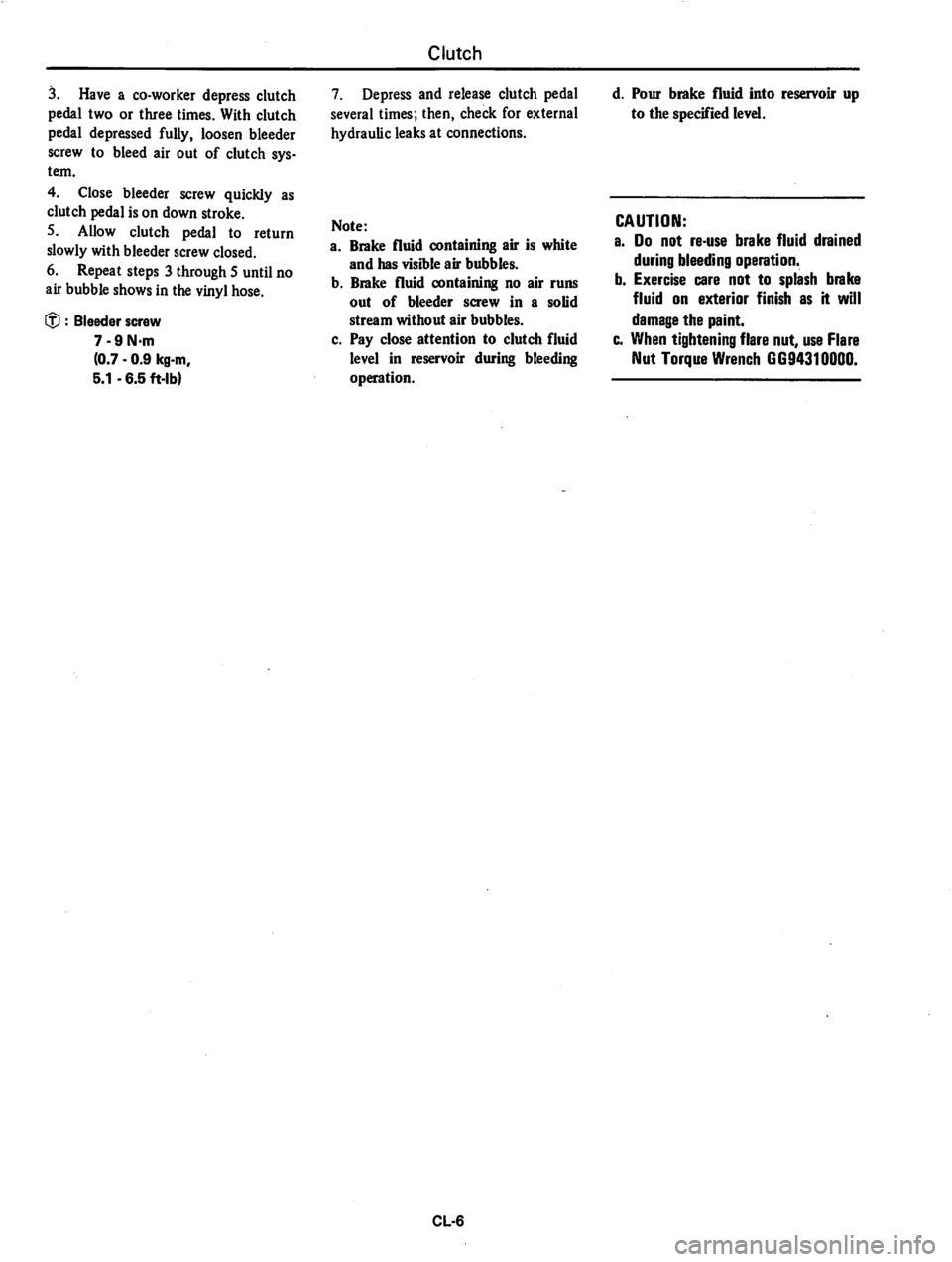 DATSUN 310 1981  Service Repair Manual 