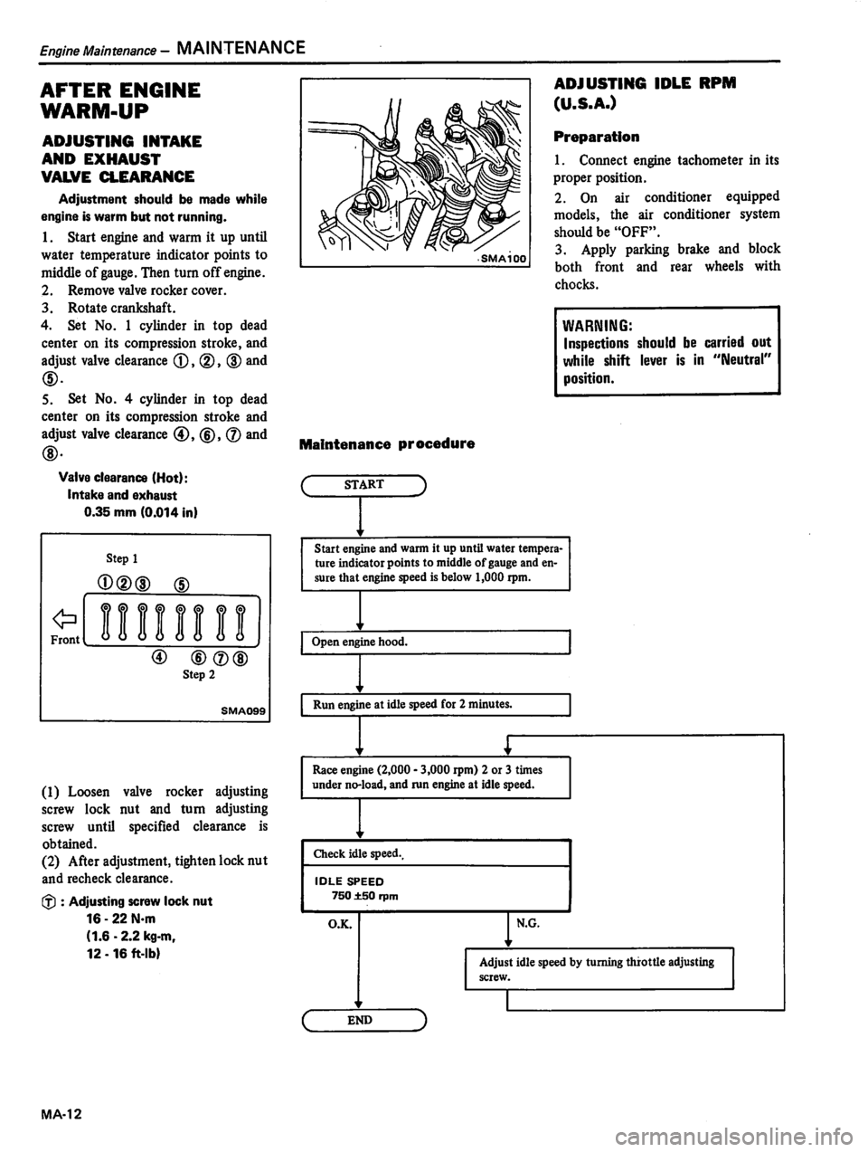 DATSUN 310 1981  Service Repair Manual 