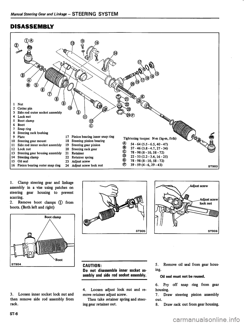 DATSUN 310 1981  Service Repair Manual 