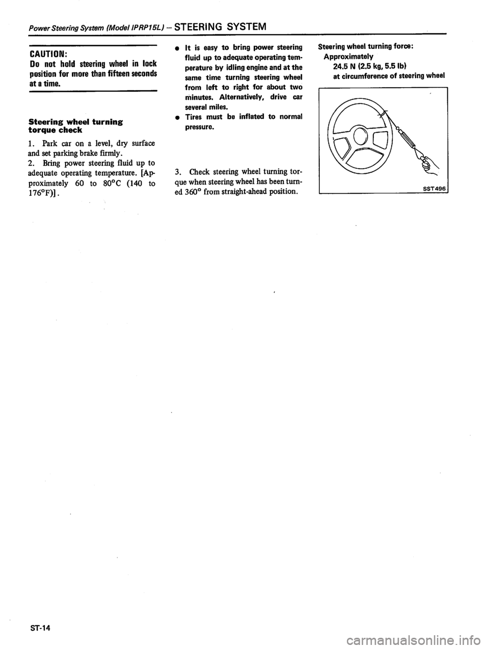 DATSUN 310 1981  Service Repair Manual 