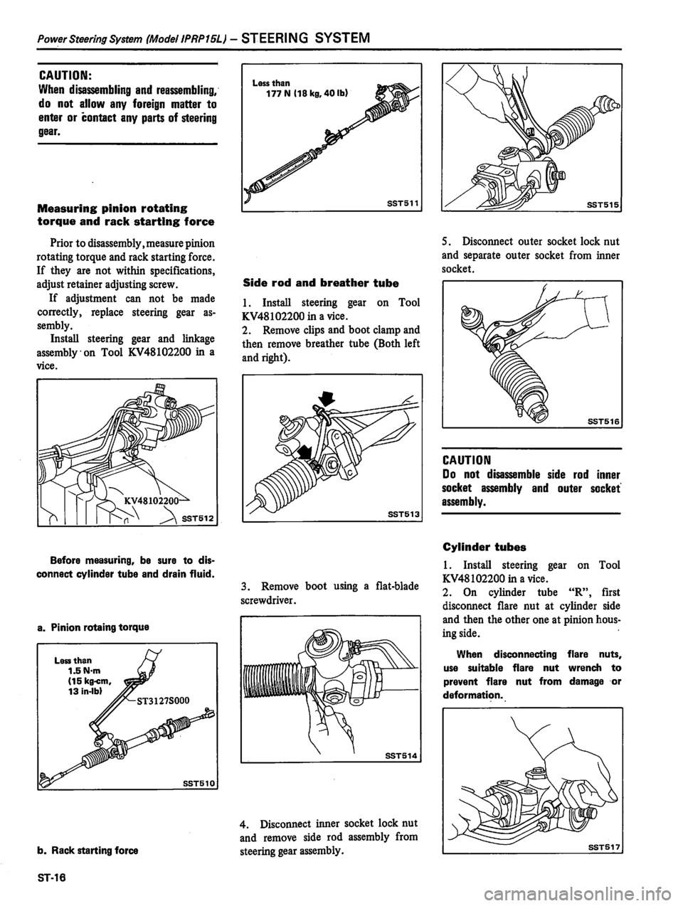 DATSUN 310 1981  Service Repair Manual 