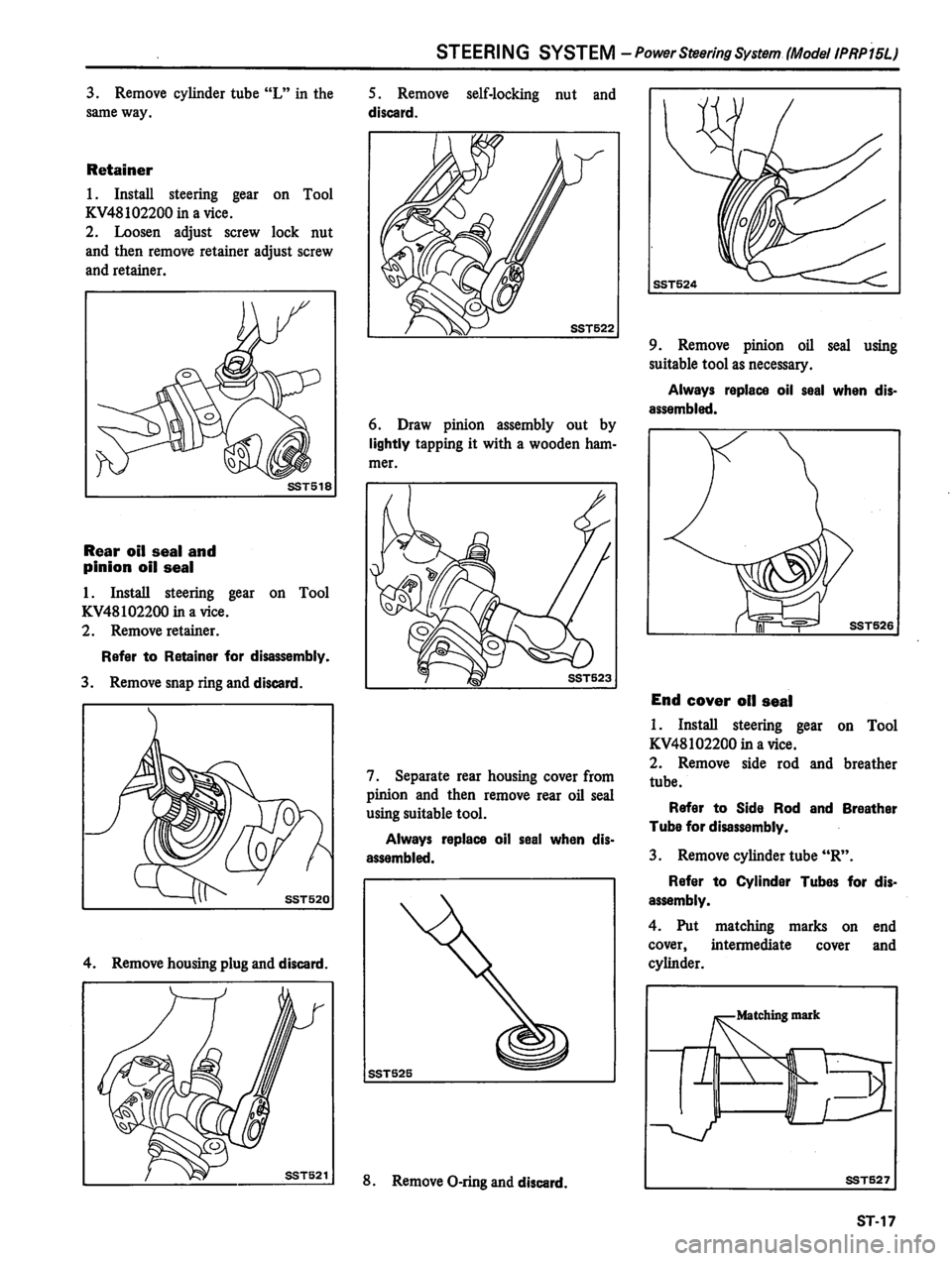 DATSUN 310 1981  Service Repair Manual 