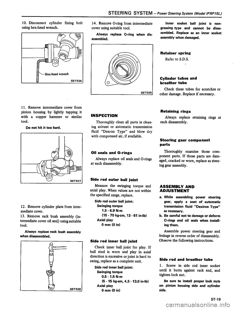 DATSUN 310 1981  Service Repair Manual 