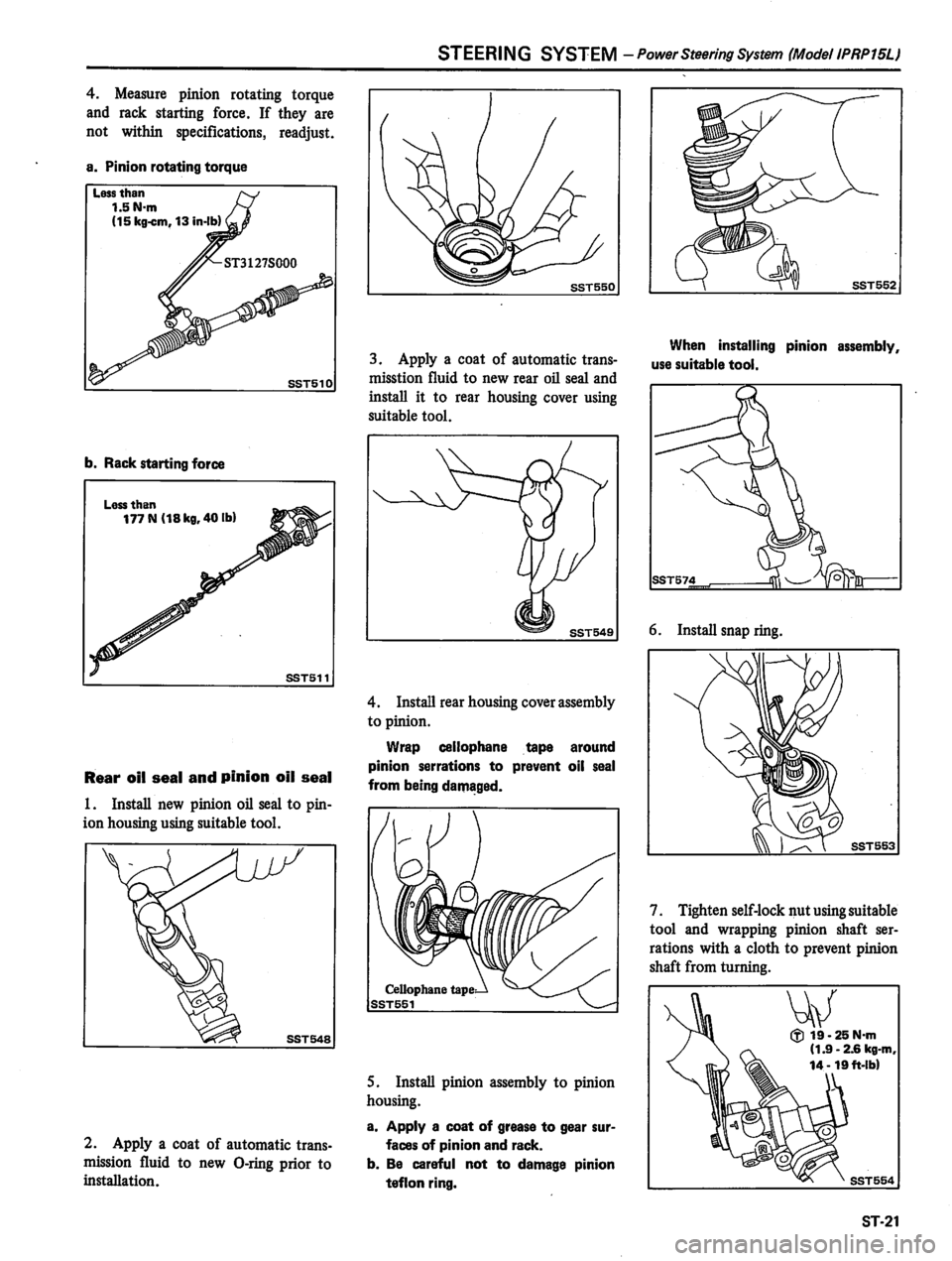 DATSUN 310 1981  Service Repair Manual 