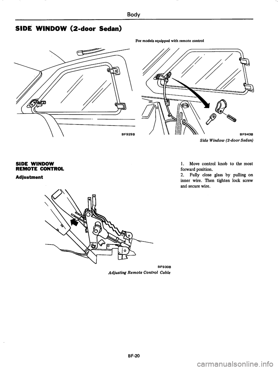 DATSUN 310 1981  Service Repair Manual 