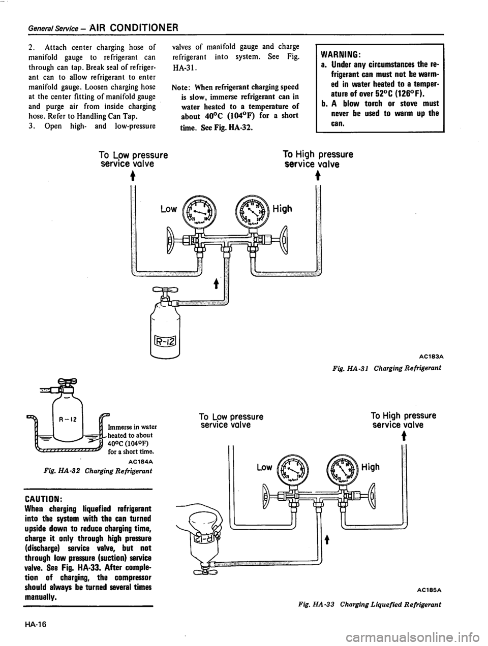 DATSUN 310 1981  Service Repair Manual 
