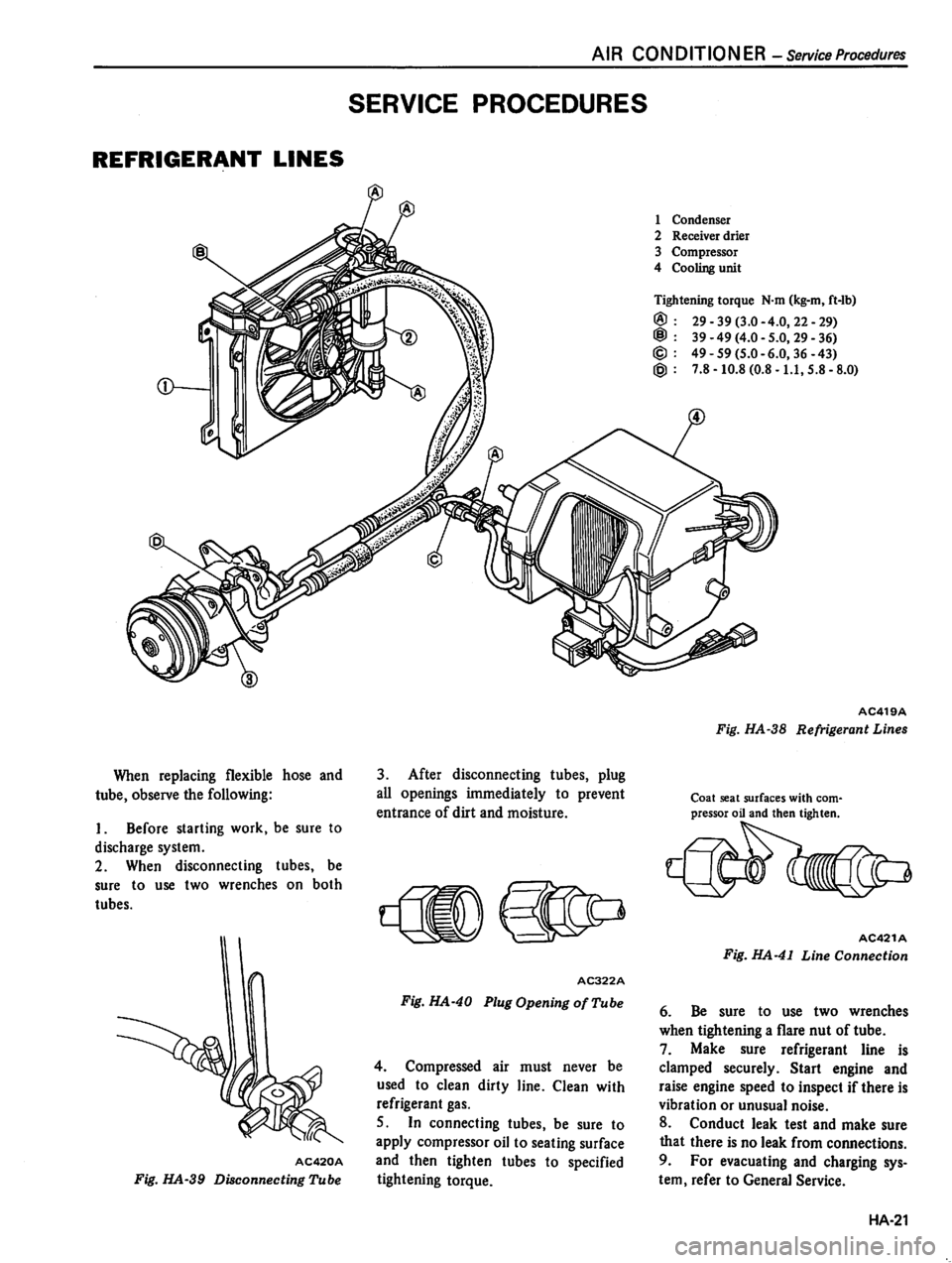DATSUN 310 1981  Service Repair Manual 