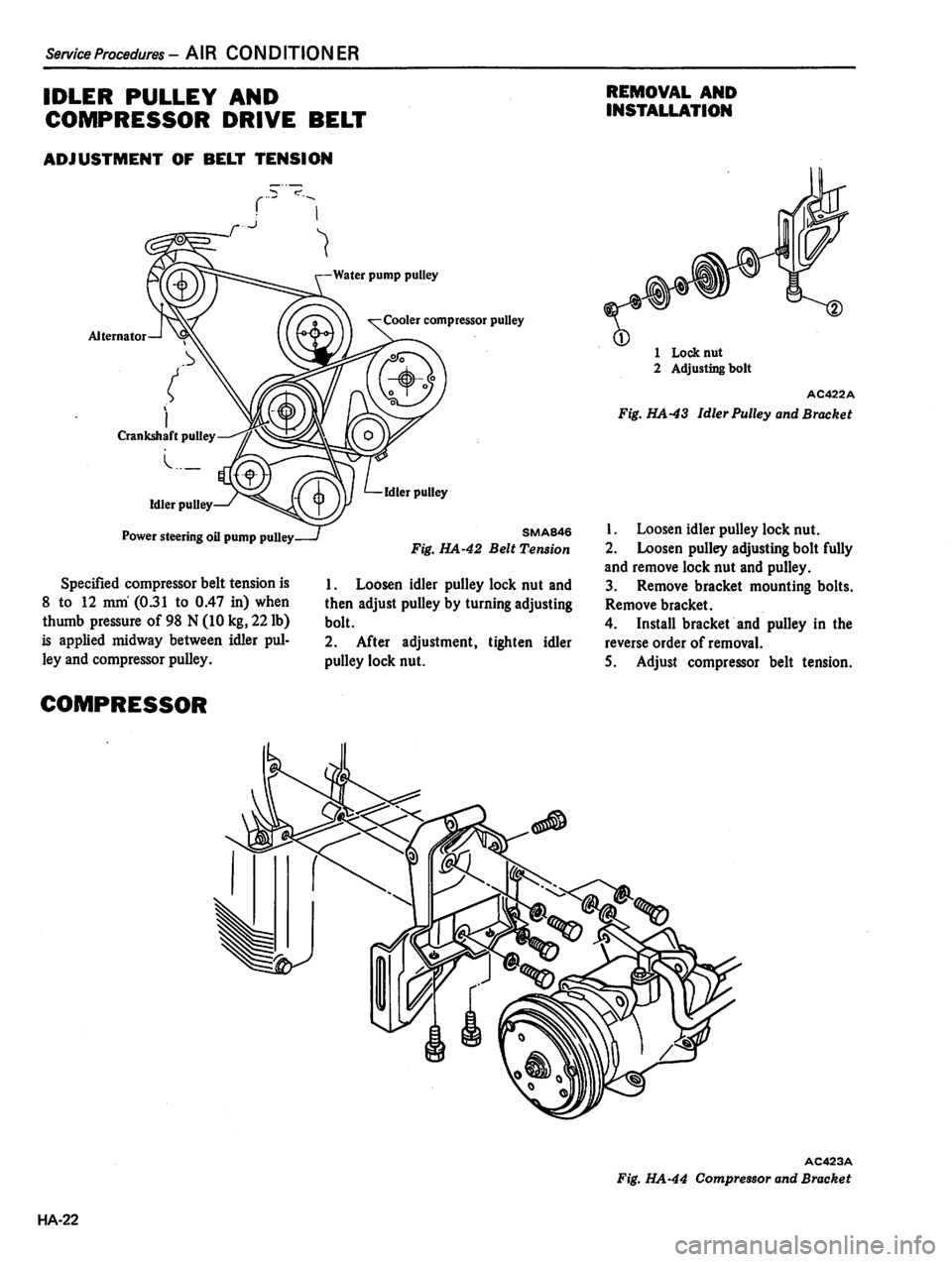 DATSUN 310 1981  Service Repair Manual 