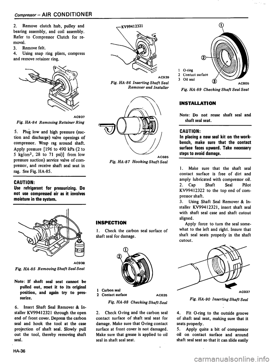 DATSUN 310 1981  Service Repair Manual 