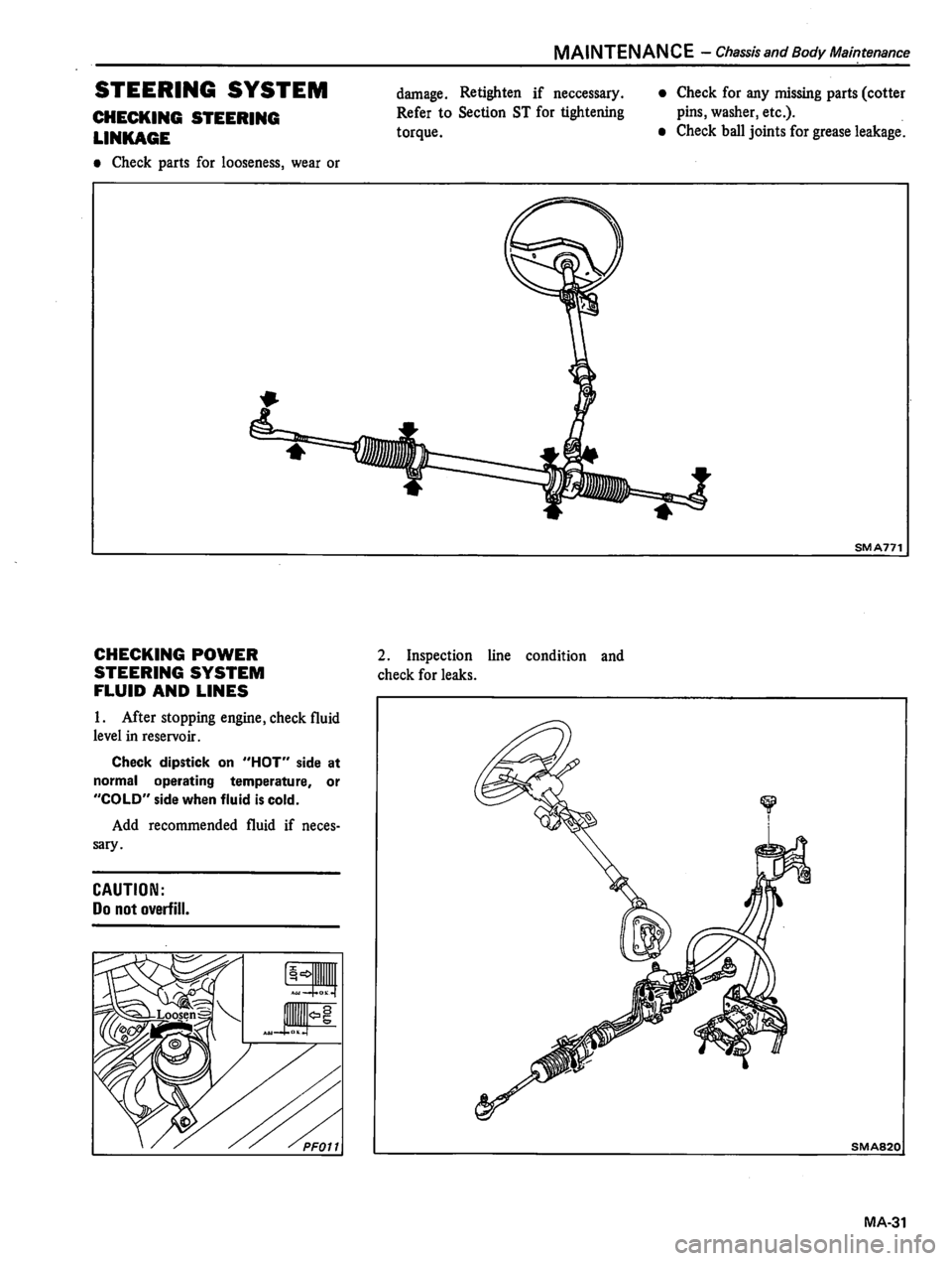 DATSUN 310 1981  Service Repair Manual 