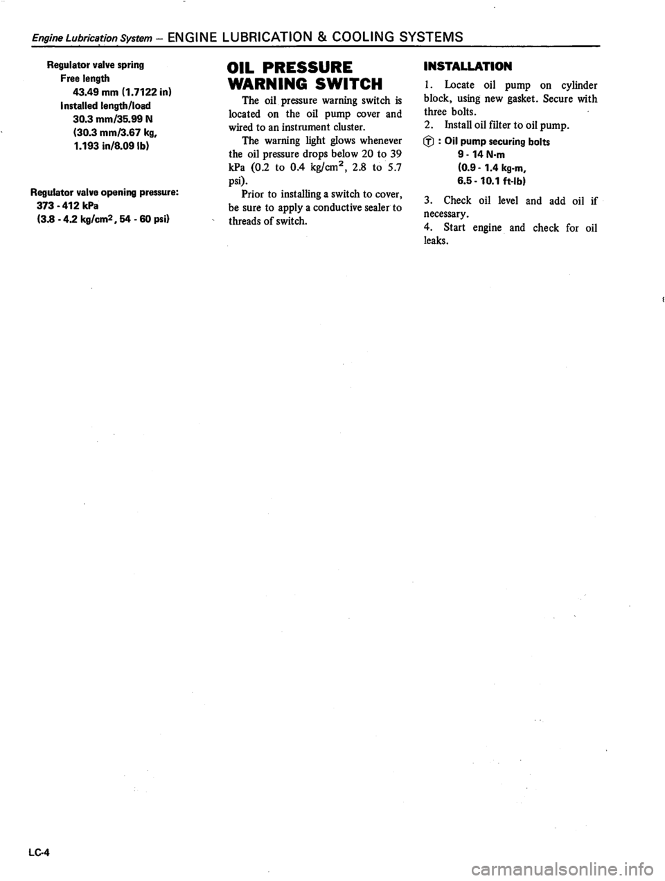DATSUN 310 1981  Service Repair Manual 