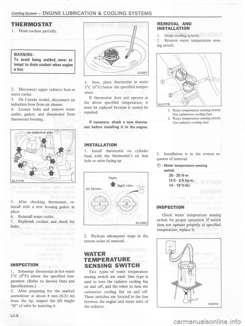 DATSUN 310 1981  Service Repair Manual 