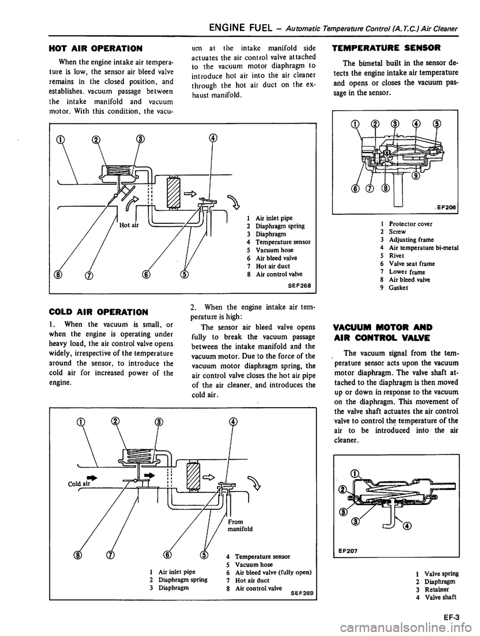 DATSUN 310 1981  Service Repair Manual 