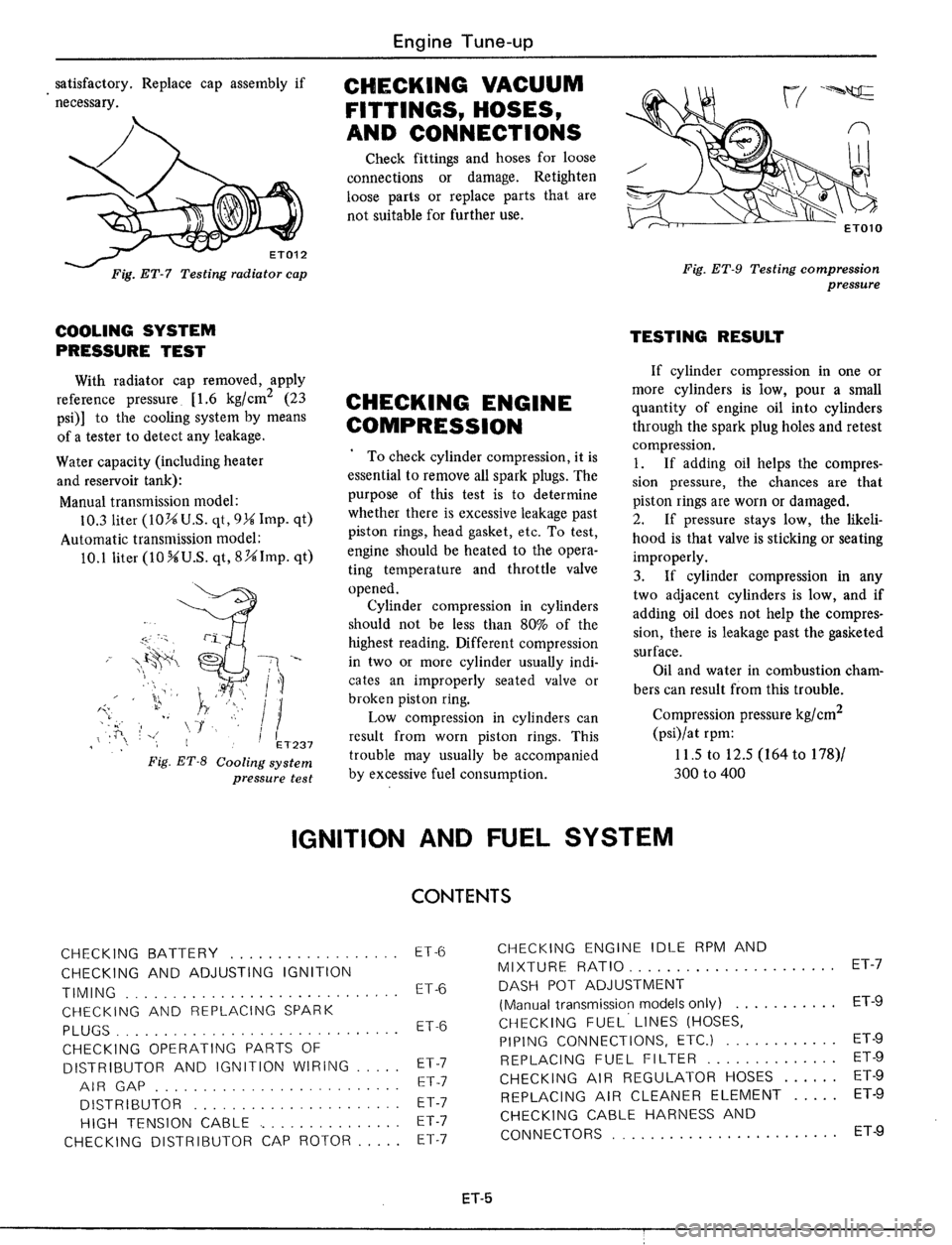DATSUN 510 1979  Service Repair Manual 