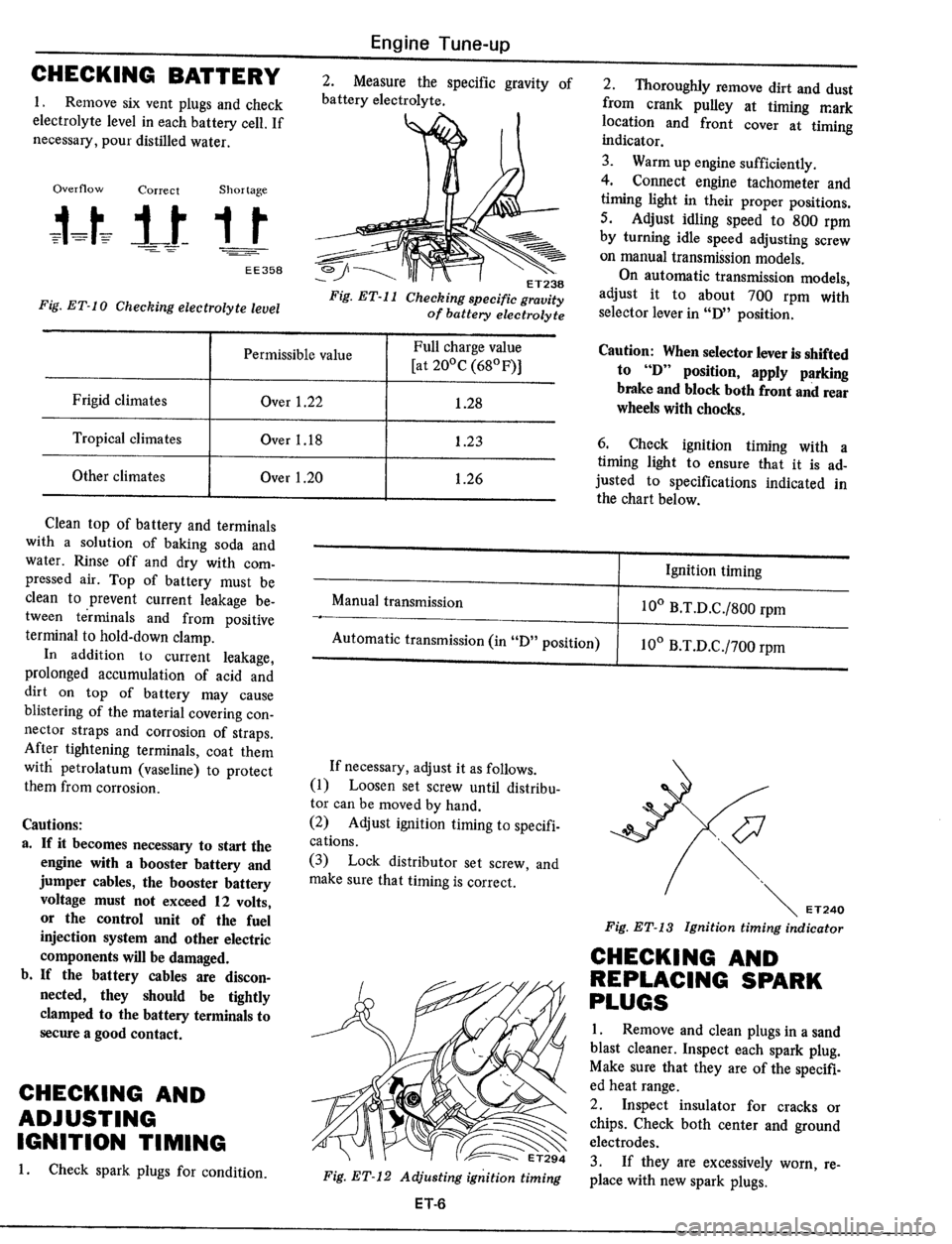 DATSUN 510 1979  Service Repair Manual 