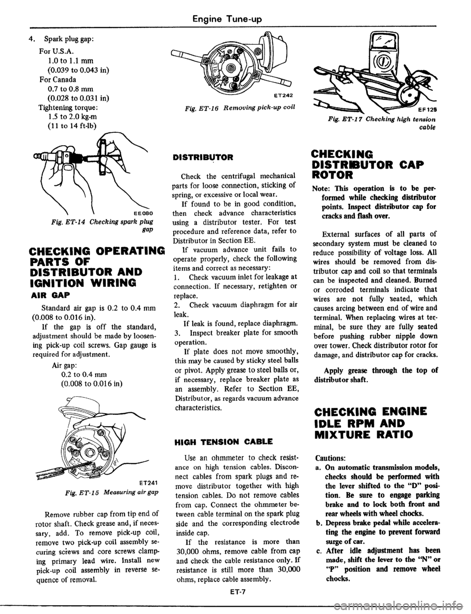 DATSUN 510 1979  Service Repair Manual 