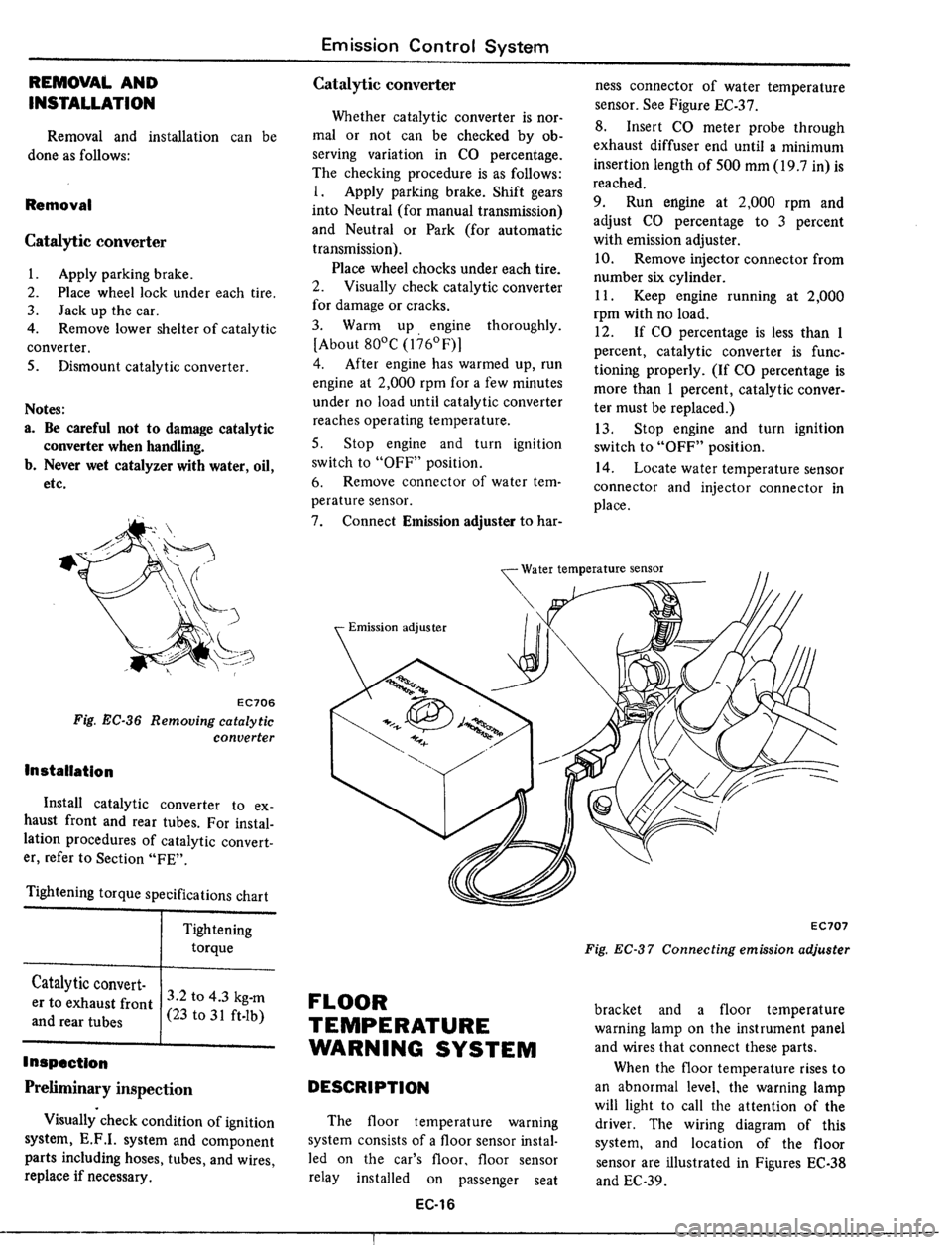 DATSUN 510 1979  Service Repair Manual 