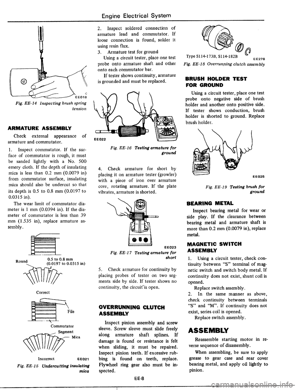 DATSUN 510 1979  Service Repair Manual 