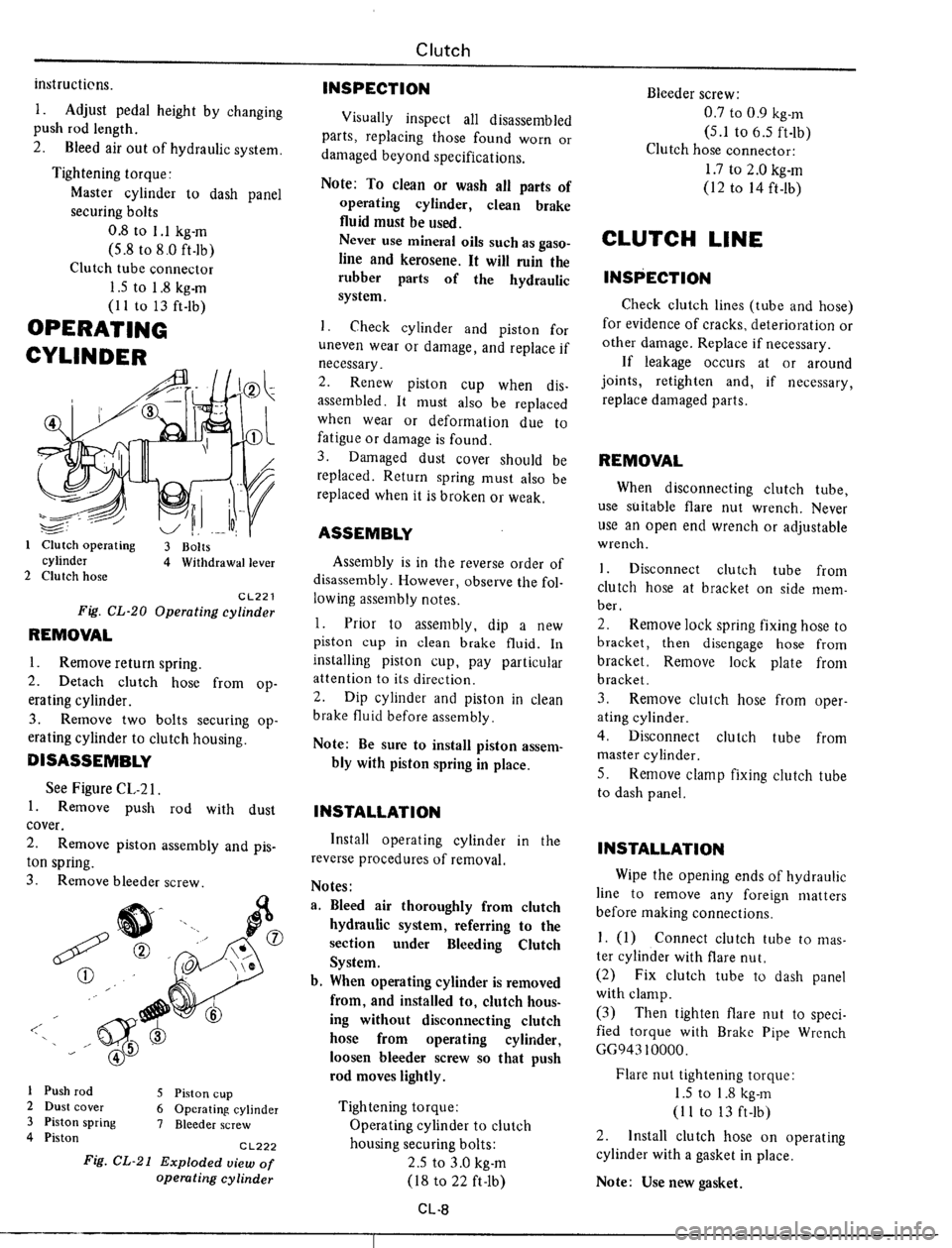 DATSUN 510 1979  Service Repair Manual 