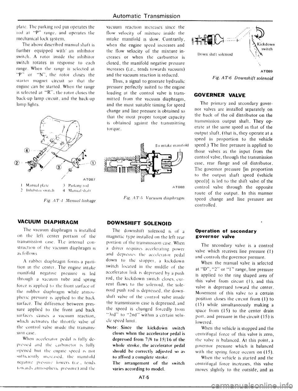 DATSUN 510 1979  Service Repair Manual 