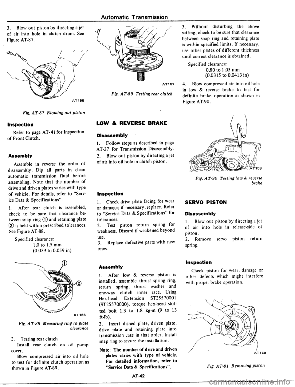 DATSUN 510 1979  Service Repair Manual 