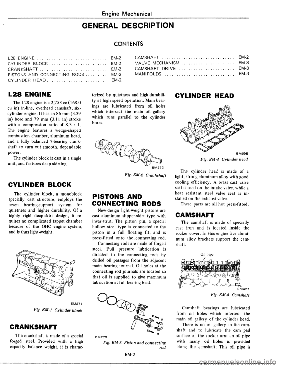 DATSUN 510 1979  Service Repair Manual 