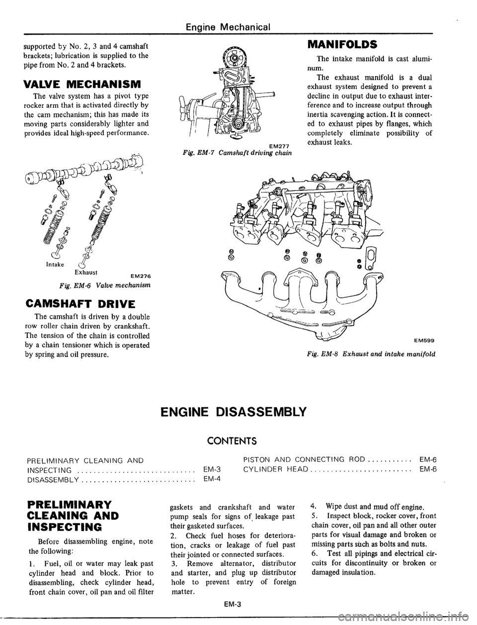 DATSUN 510 1979  Service Repair Manual 