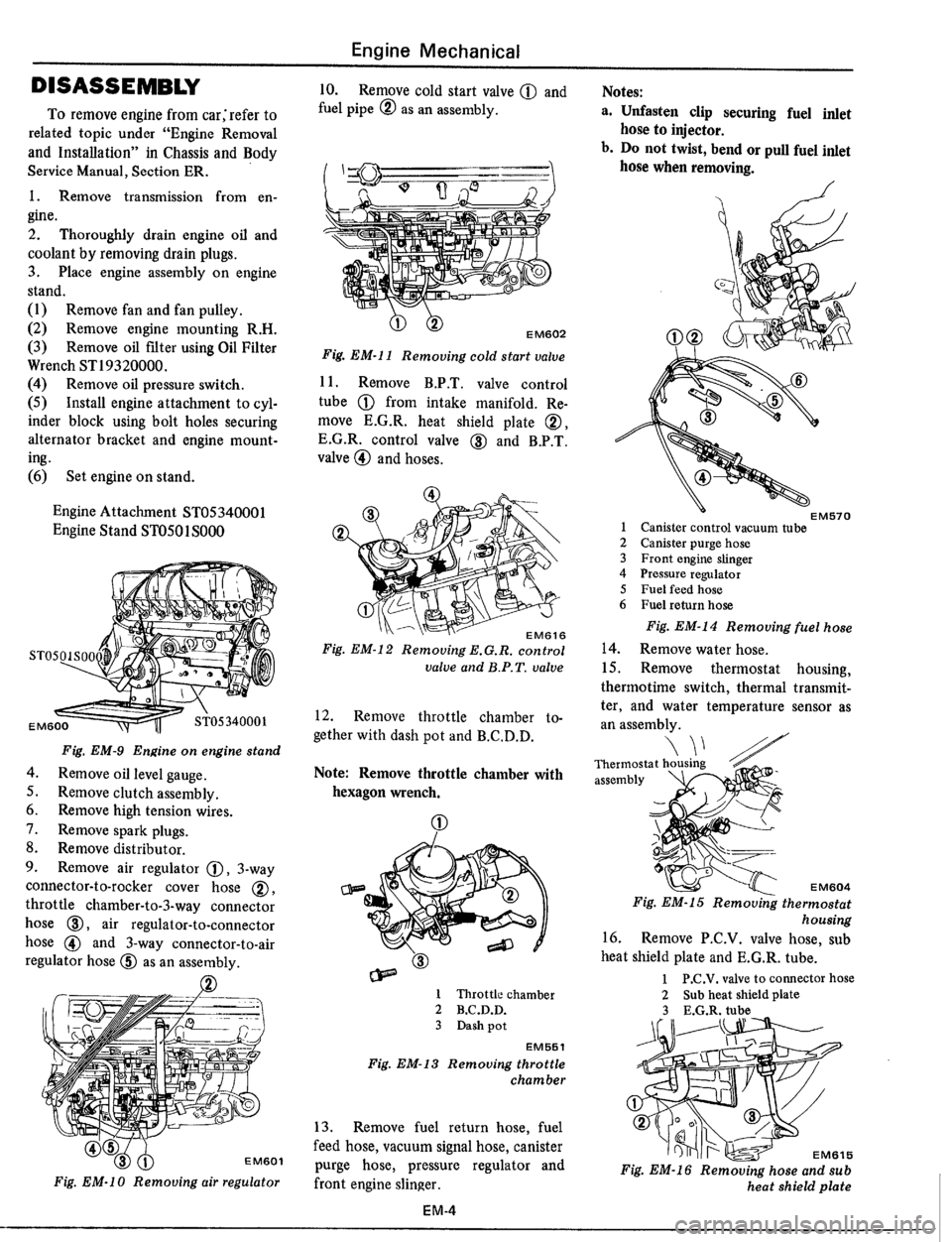 DATSUN 510 1979  Service Repair Manual 