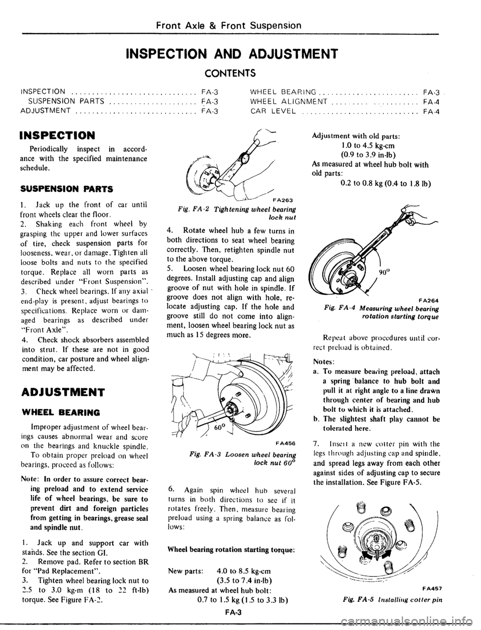 DATSUN 510 1979  Service Repair Manual 