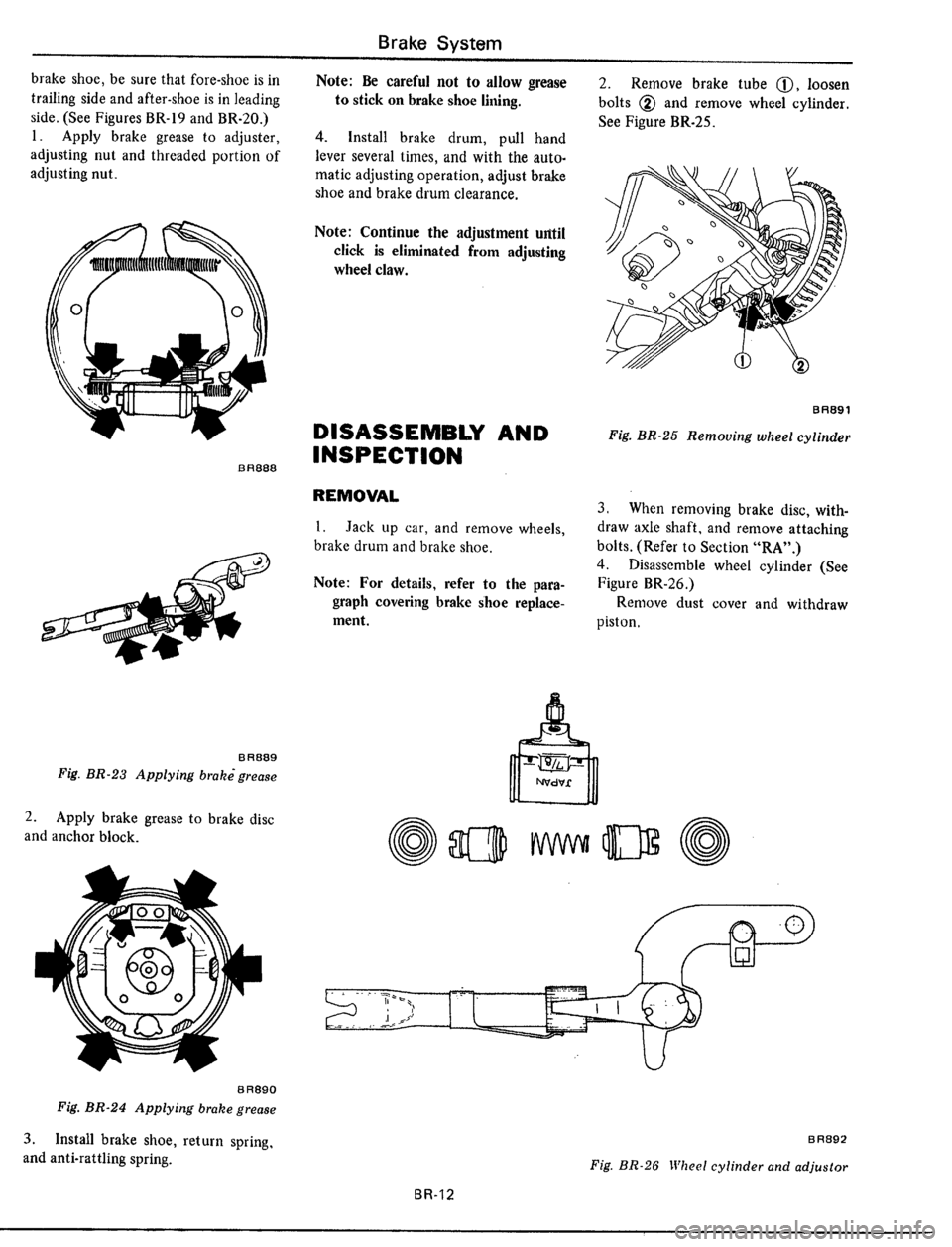 DATSUN 510 1979  Service Repair Manual 