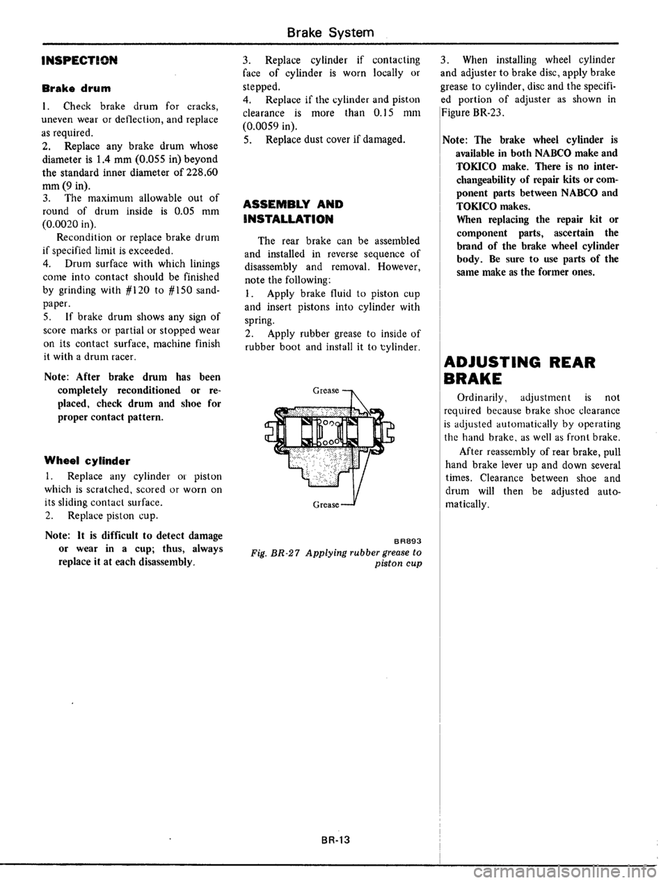 DATSUN 510 1979  Service Repair Manual 