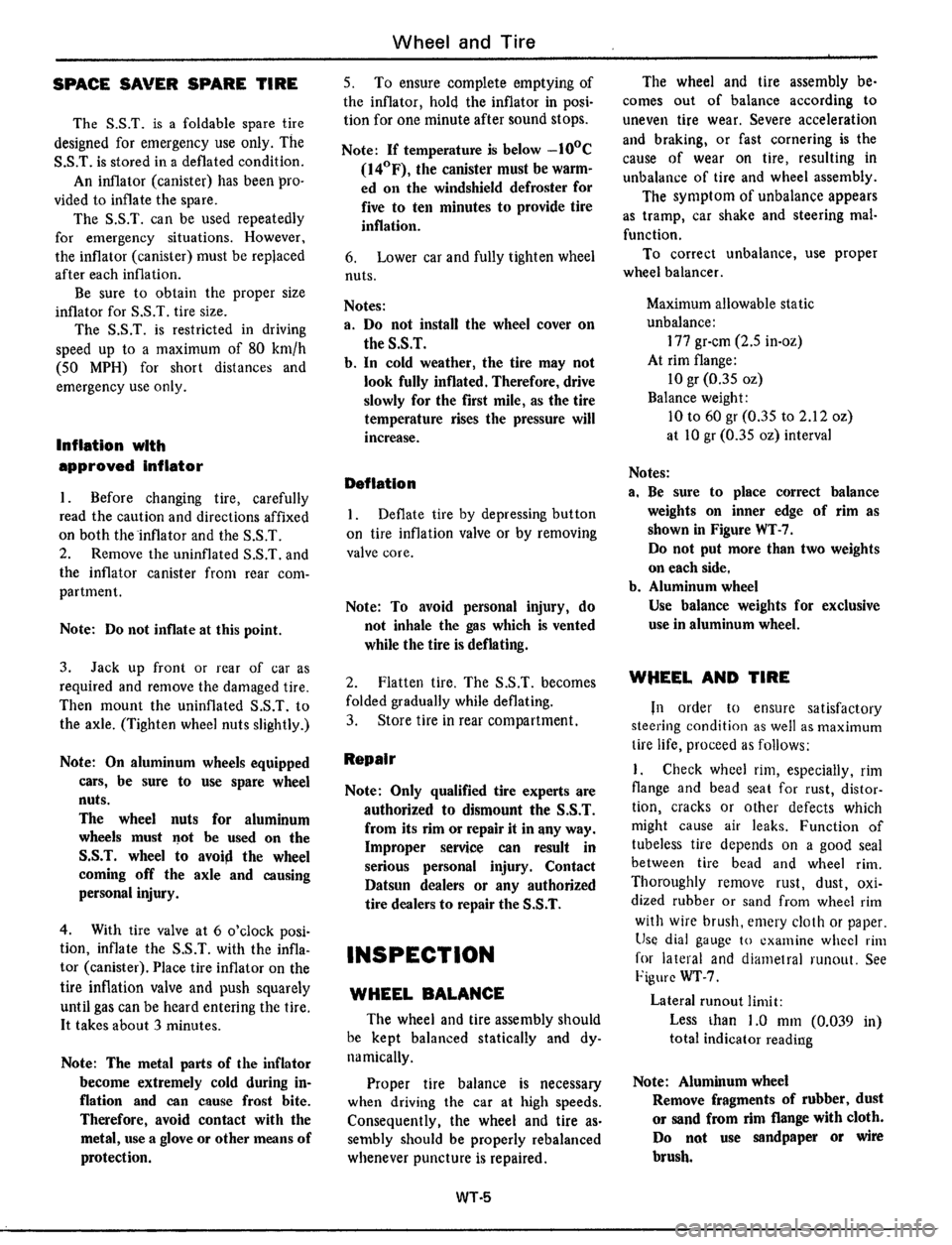 DATSUN 510 1979  Service Repair Manual 