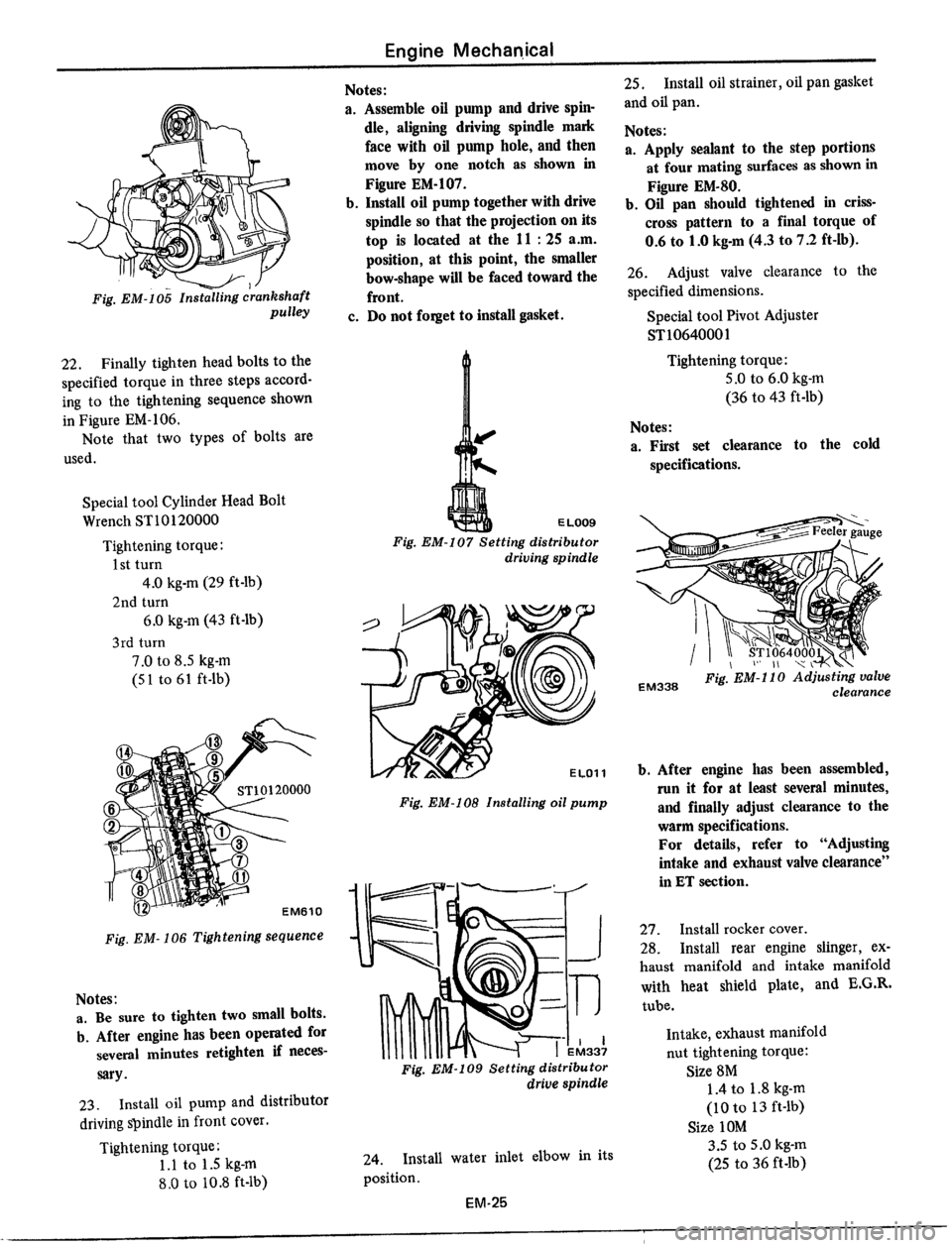 DATSUN 510 1979  Service Repair Manual 