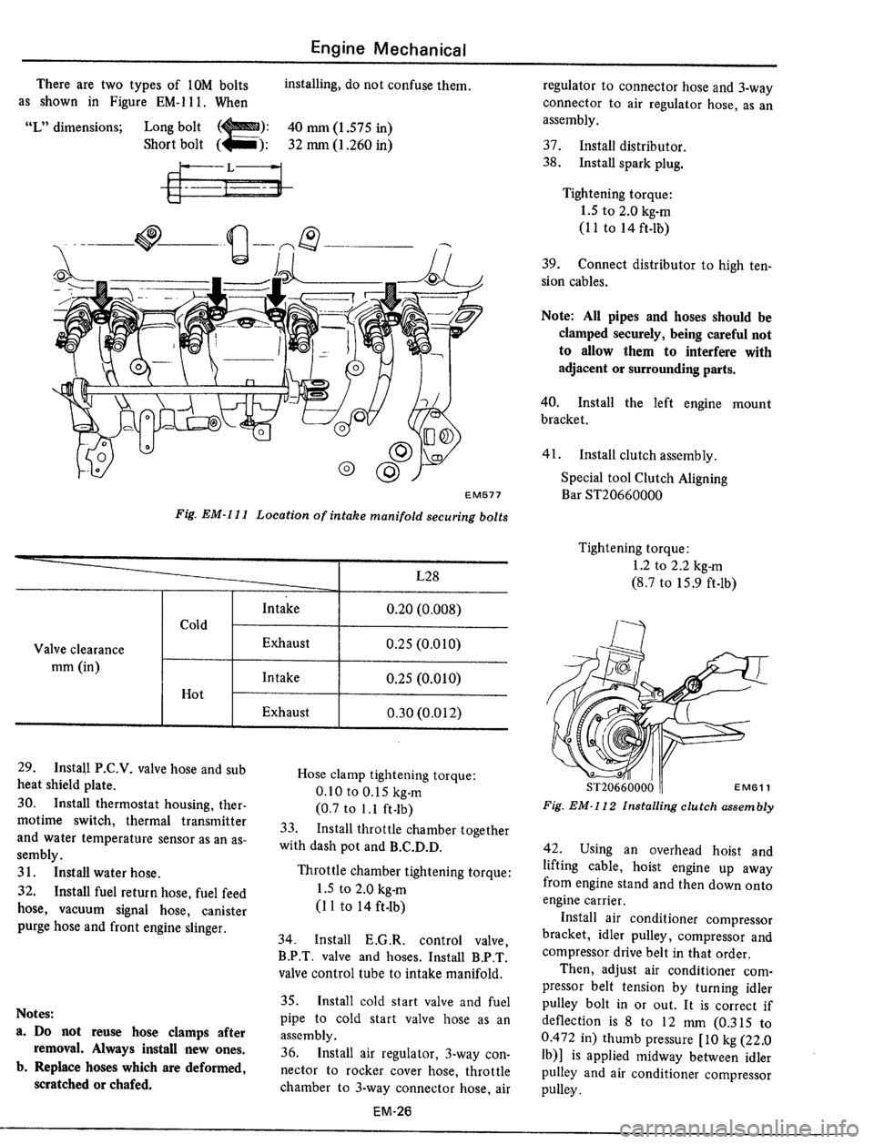 DATSUN 510 1979  Service Repair Manual 