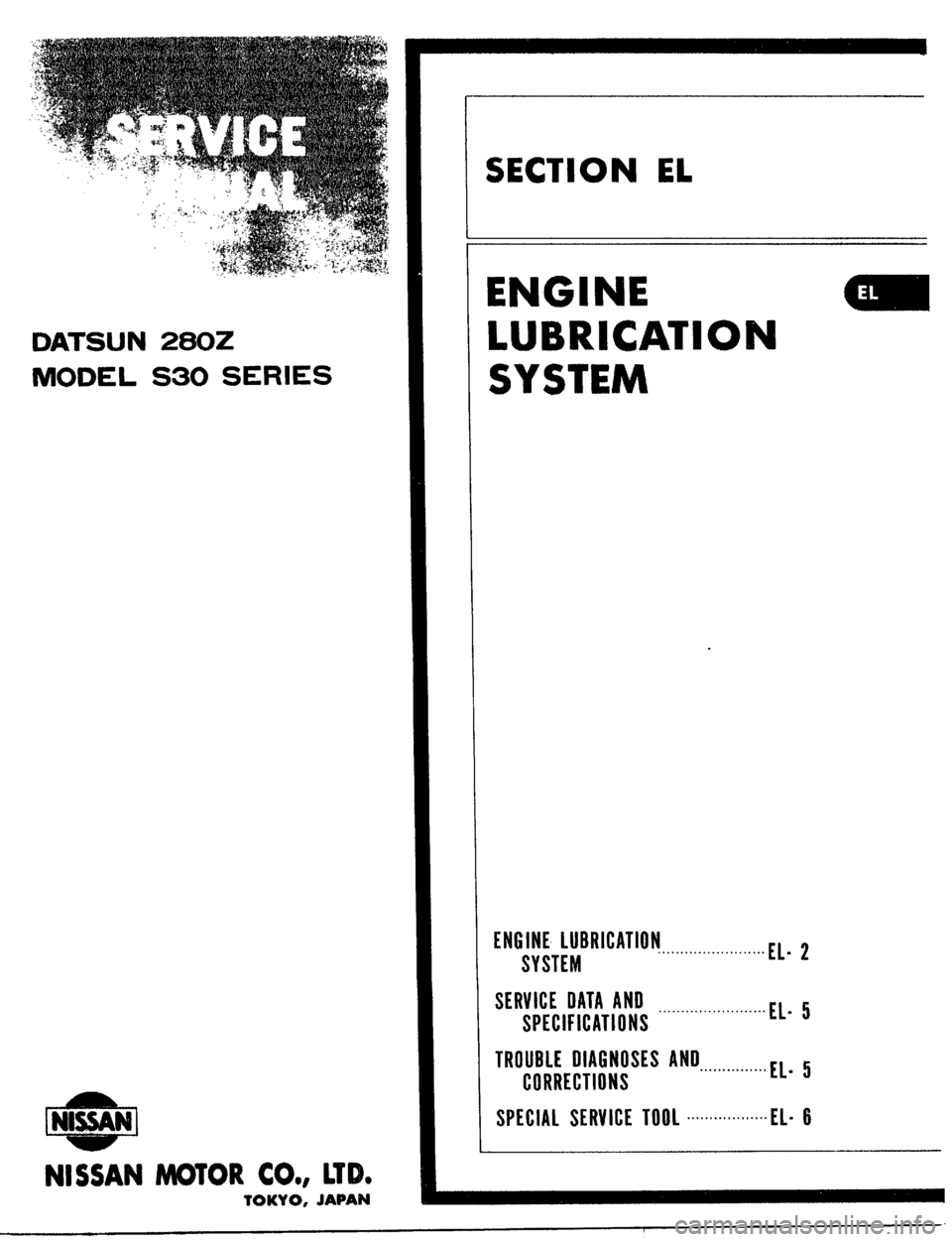 DATSUN 510 1979  Service Repair Manual 