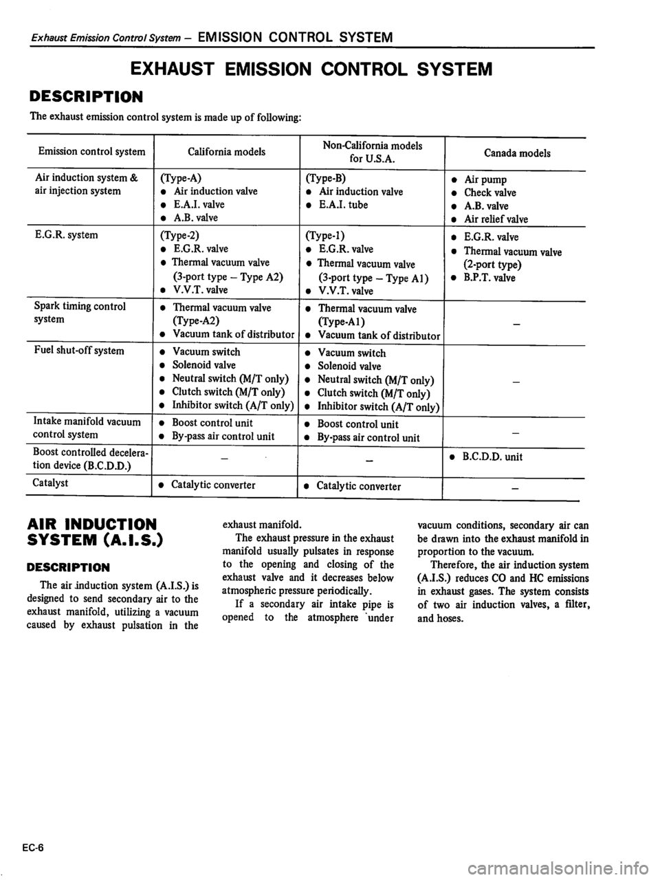 DATSUN 510 1980  Service Repair Manual 