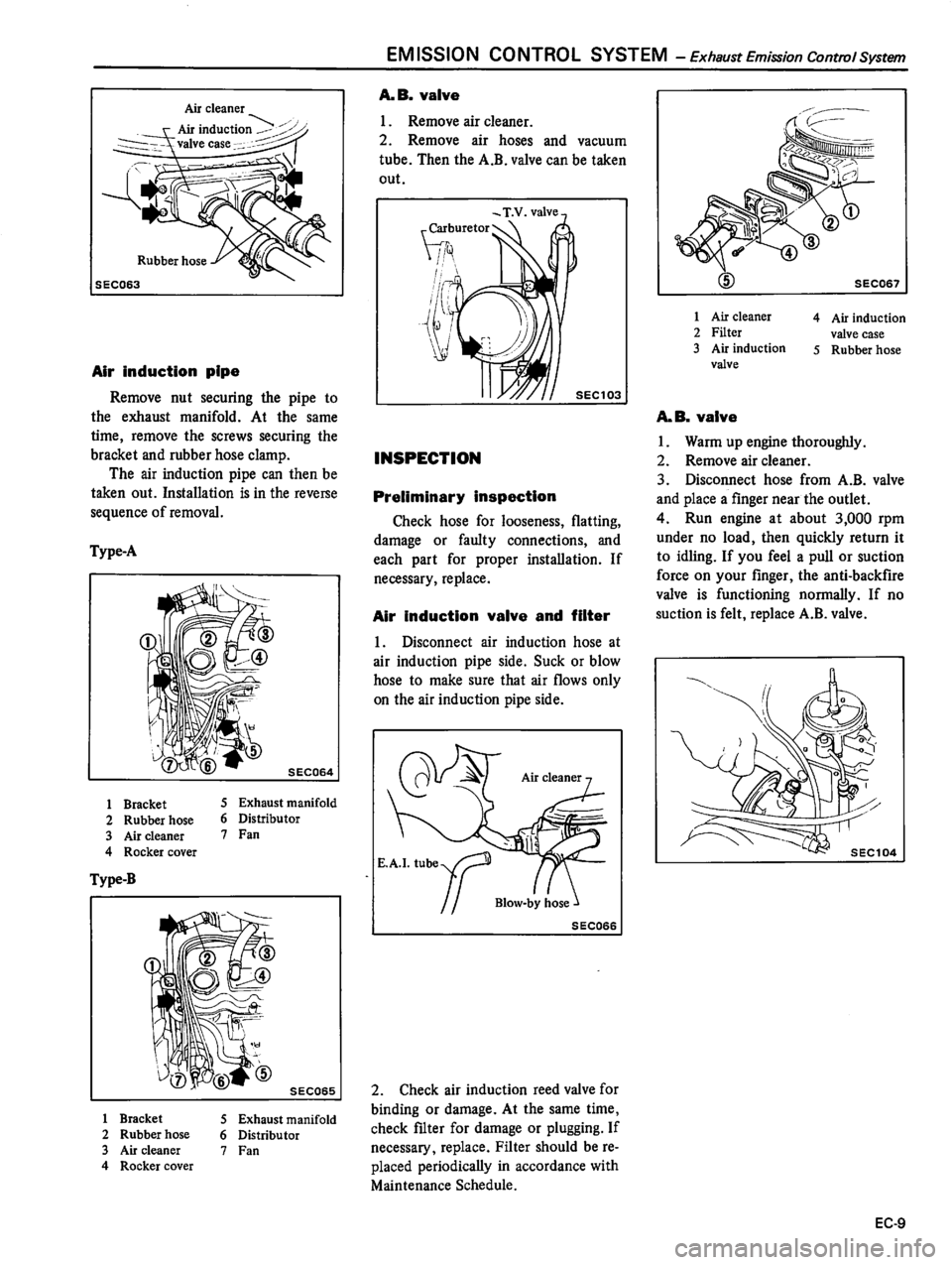 DATSUN 510 1980  Service Repair Manual 