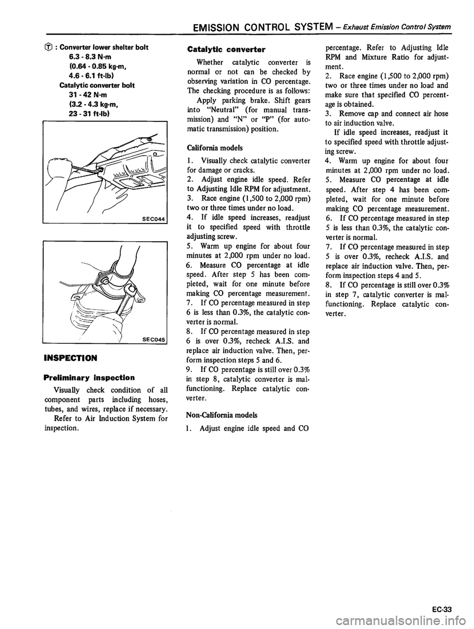 DATSUN 510 1980  Service Repair Manual 