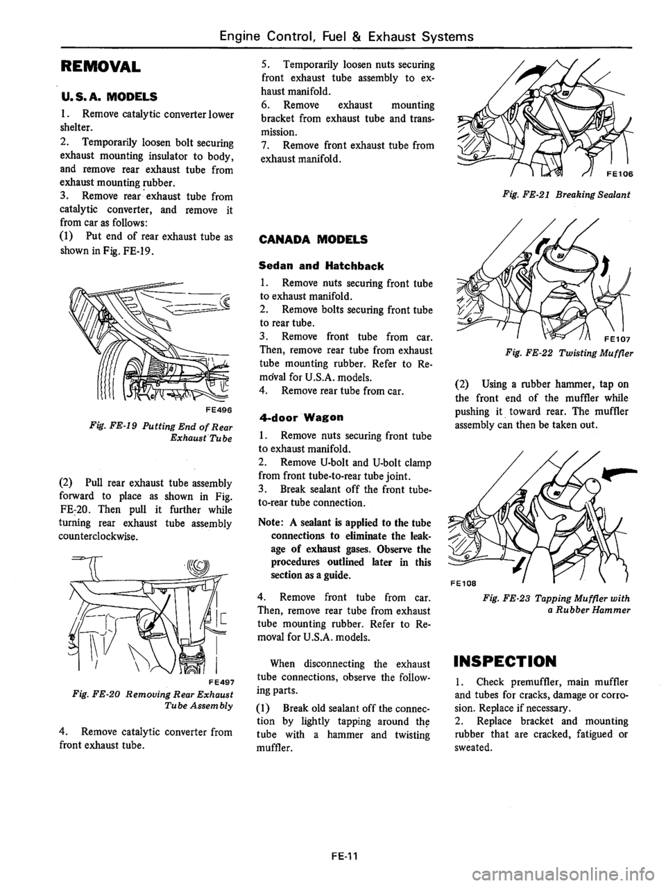 DATSUN 510 1980  Service Repair Manual 