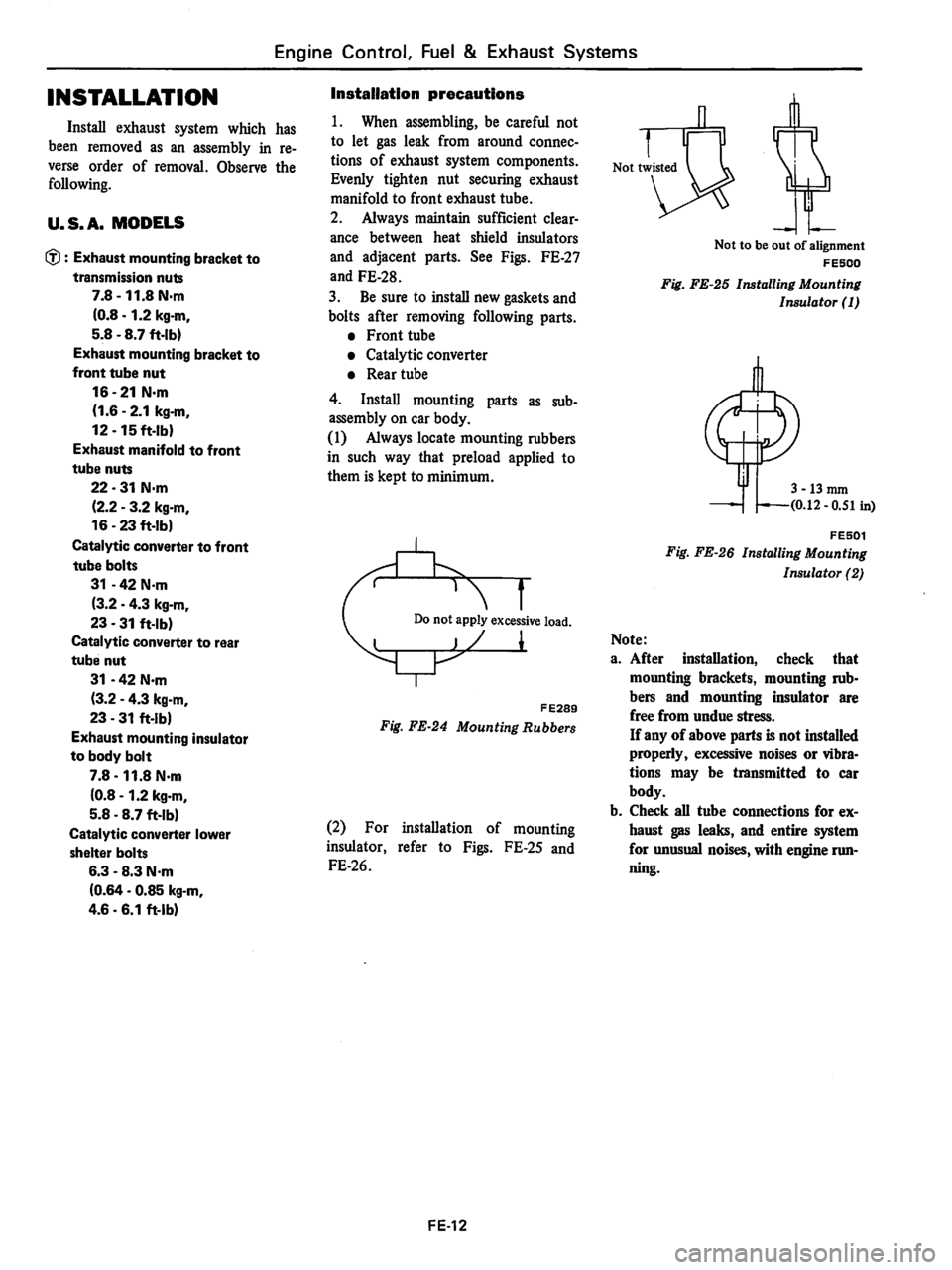 DATSUN 510 1980  Service Repair Manual 