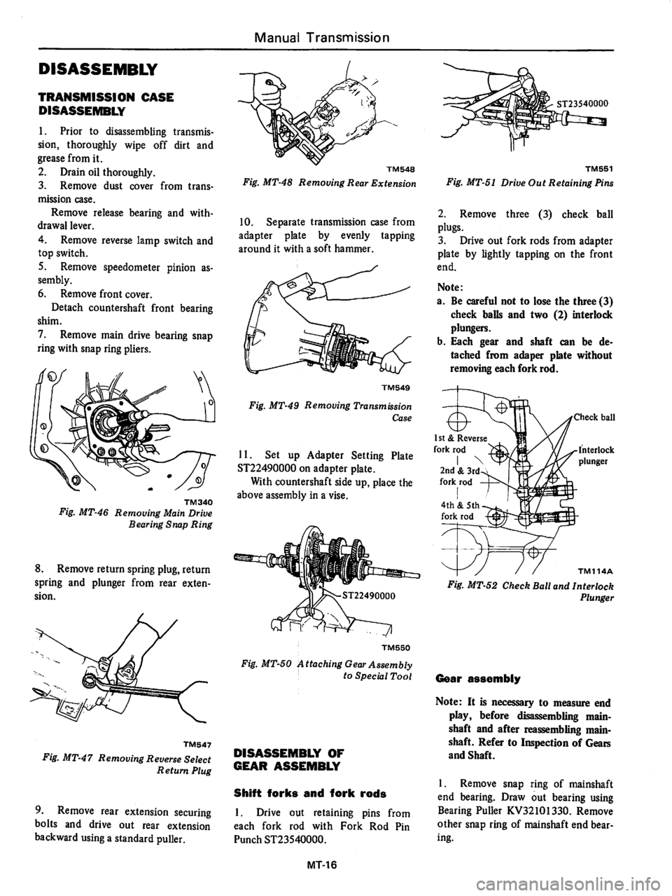 DATSUN 510 1980  Service Repair Manual 