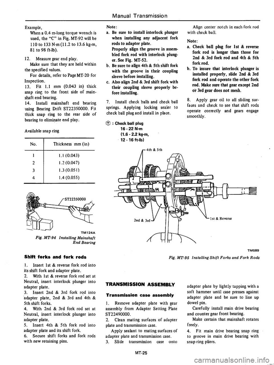 DATSUN 510 1980  Service Repair Manual 